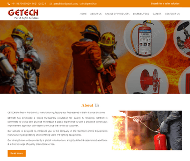 H. K. Enterprises dry powder fire extinguishers