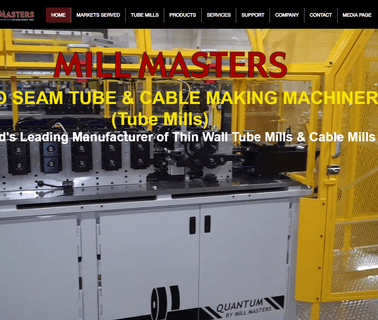 Mill Masters Welded and Folded Tube Mills for All Thin Wall Heat conveyer stackers