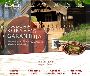 Jsc Ekoamzius house timber