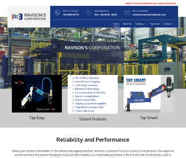 Ravisons Corporation electric tapping