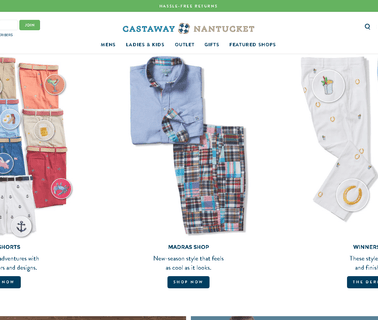 Castaway, Nantucket Island island designer