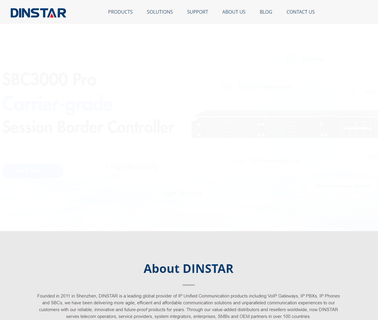Shenzhen Dinstar Technologies voip phone equipment