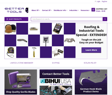 Better Tools garage flooring tools