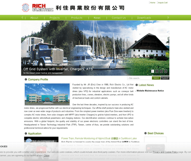 Rich Electric solar wind charger