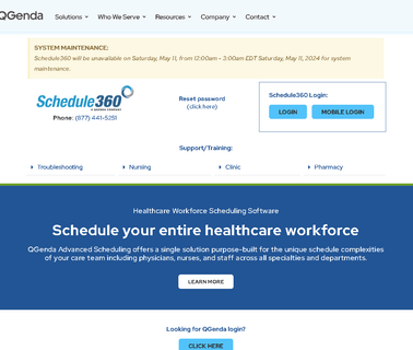 Home - Schedule360 store help