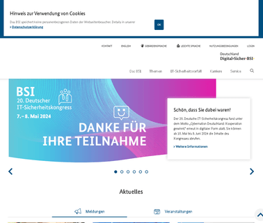 Bundesamt Für Sicherheit Bsi cert