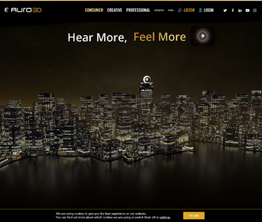 Auro Technologies digital levels