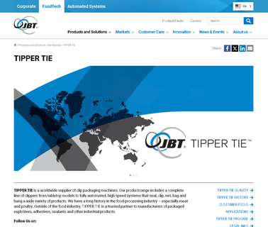 Tipper Tie Inc well shaped