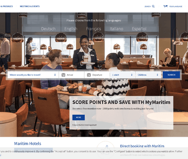 Maritim Hotels hotel first
