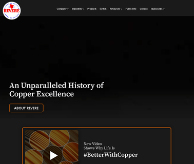 Welcome To Revere Copper Products, york sheet