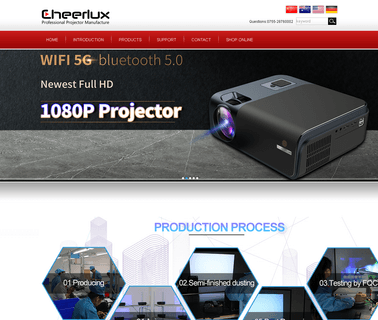Cheerlux Shenzhen Electronic Technology led projector mini