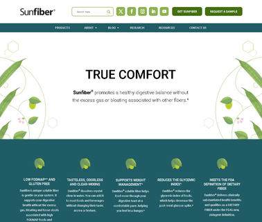 Home - Sunfiber healthy foods and recipes