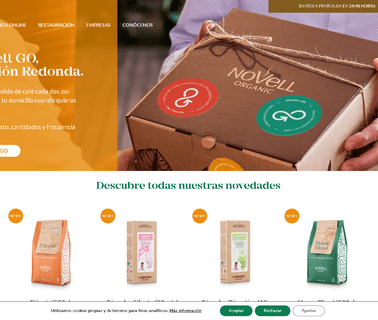 Cafes Novell S.A. organic capsules