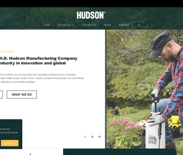 Hudson Professional Division density stainless