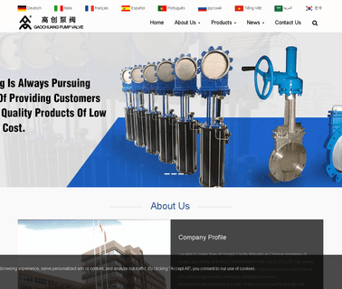 Zhejiang Gaochuang Pump Valve pump knife