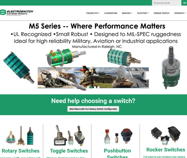 Electro Switch Corporation standard switches