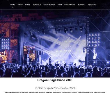Dragon Performance Equipment stage case