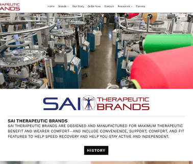 Sai Therapeutic Brands medical hosiery
