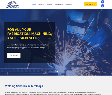 Acumen Machine: Machine Fabrication Cnc Machining Precision welding rolls