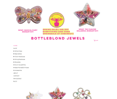 Home - Bottleblond Jewels kids necklace