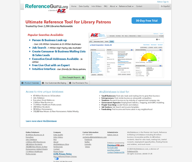Atozdatabases business lists