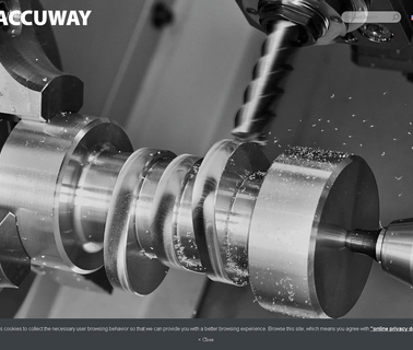 Accuway Machinery. bed lathes
