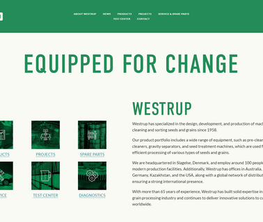 Welcome to Westrup USA brushes machinery