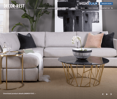 Decor-Rest Furniture Ltd shelving components