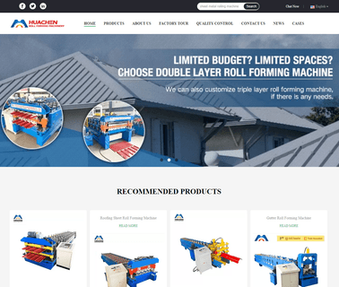 Cangzhou Huachen Roll Forming Machinery metal sheet roll machine