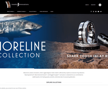 Jewelry Innovations titanium mens rings