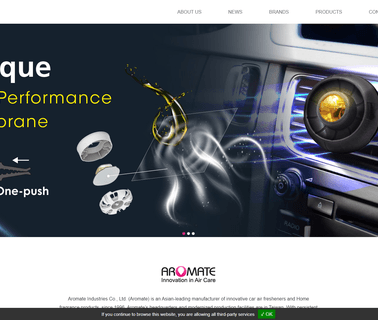 Aromate Industries souvenirs promotion products