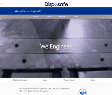 Disposafe Health & Life Care Ltd. extension life