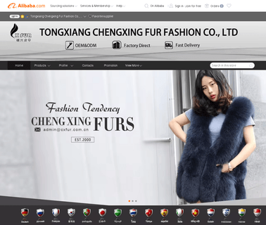 Tongxiang Chengxing Fur Fashion shawls scarf