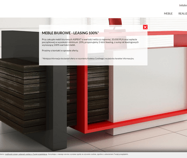 Aspekt Michal Mazurkiewicz furniture model
