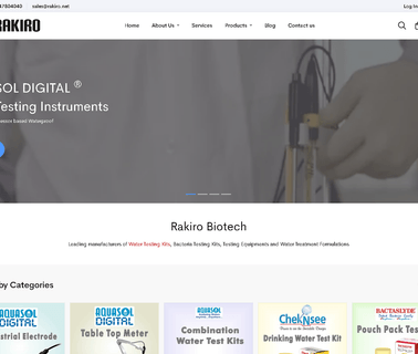Rakiro Biotech System water orp meter