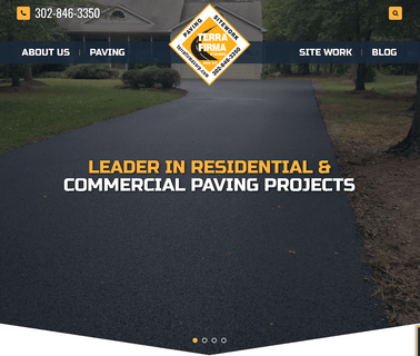 Paving Contractor Delmarva Terra Firma clearing water