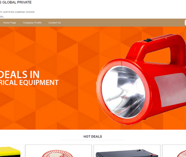 Jain Batteries India led bulb rechargeable flashlight