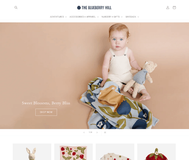 The Blueberry Hill; Hats for Babies, Toddlers unique babies