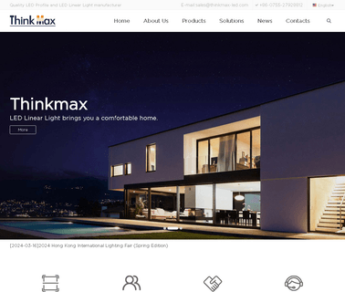 Think-Max Lighting Co Limited waterproof led flexible light strip