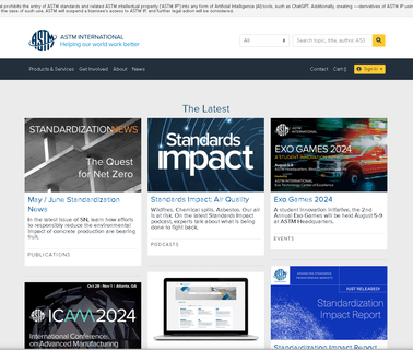Astm International work overall