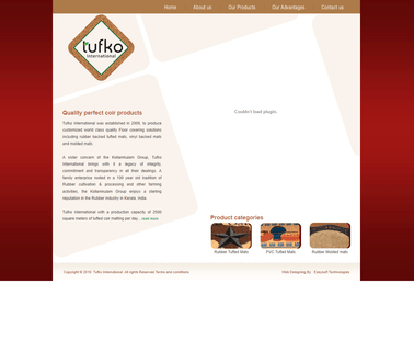Tufko International rubber door mats