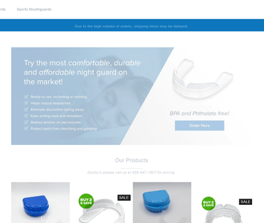 Top Shelf Sports bruxism