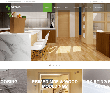 Chuzhou Deying International Trading wood veneer moulding