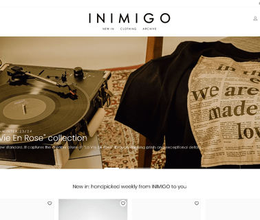 Inimigo Clothing tall suits
