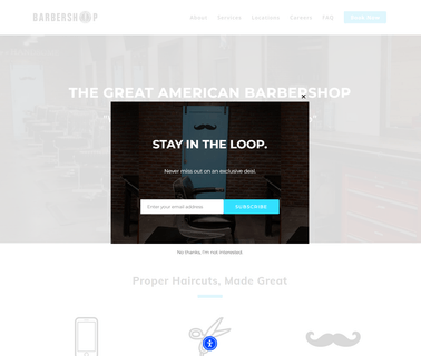 The Great American Barbershop old rock
