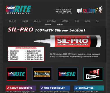 Color Rite sealant caulk