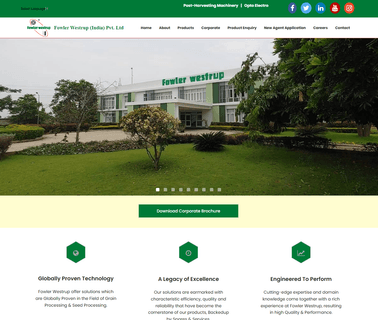 Fowler Westrup India cylinder processing