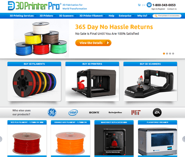 3D Printer Pro, Inc chemical filament
