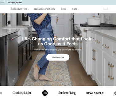 Lets Gel Inc. mats standing