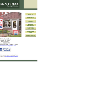 Printing; Invitations Brochures Business Cards - Eastern Press advertising cards